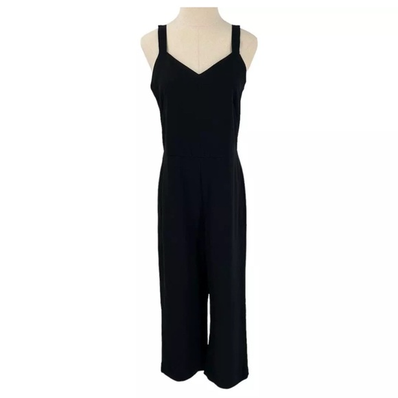 Everlane Womens The Japanese GoWeave Slip Jumpsuit Black Size 0 - Picture 4 of 7